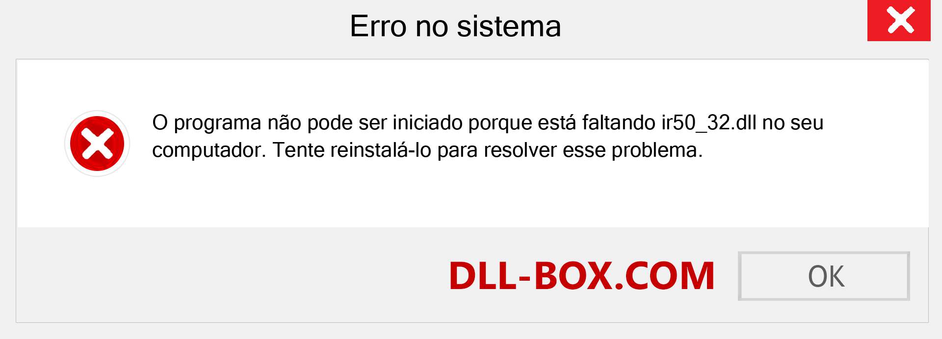 Arquivo ir50_32.dll ausente ?. Download para Windows 7, 8, 10 - Correção de erro ausente ir50_32 dll no Windows, fotos, imagens